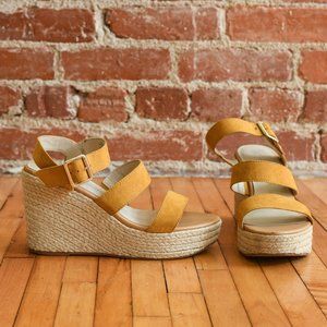 BC Footwear Snack Bar Mustard Sandal